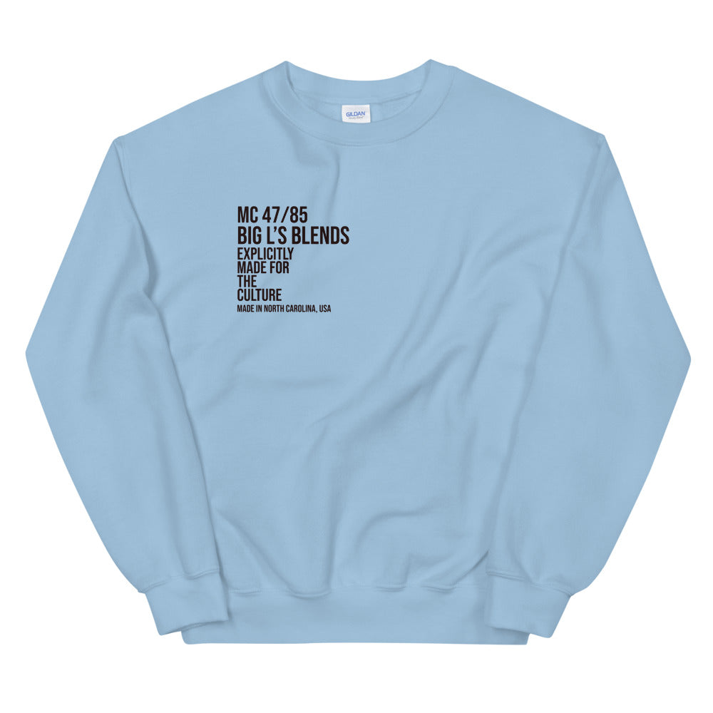 Merch- BLB For The Culture Sweatshirt