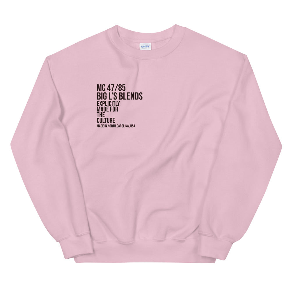 Merch- BLB For The Culture Sweatshirt