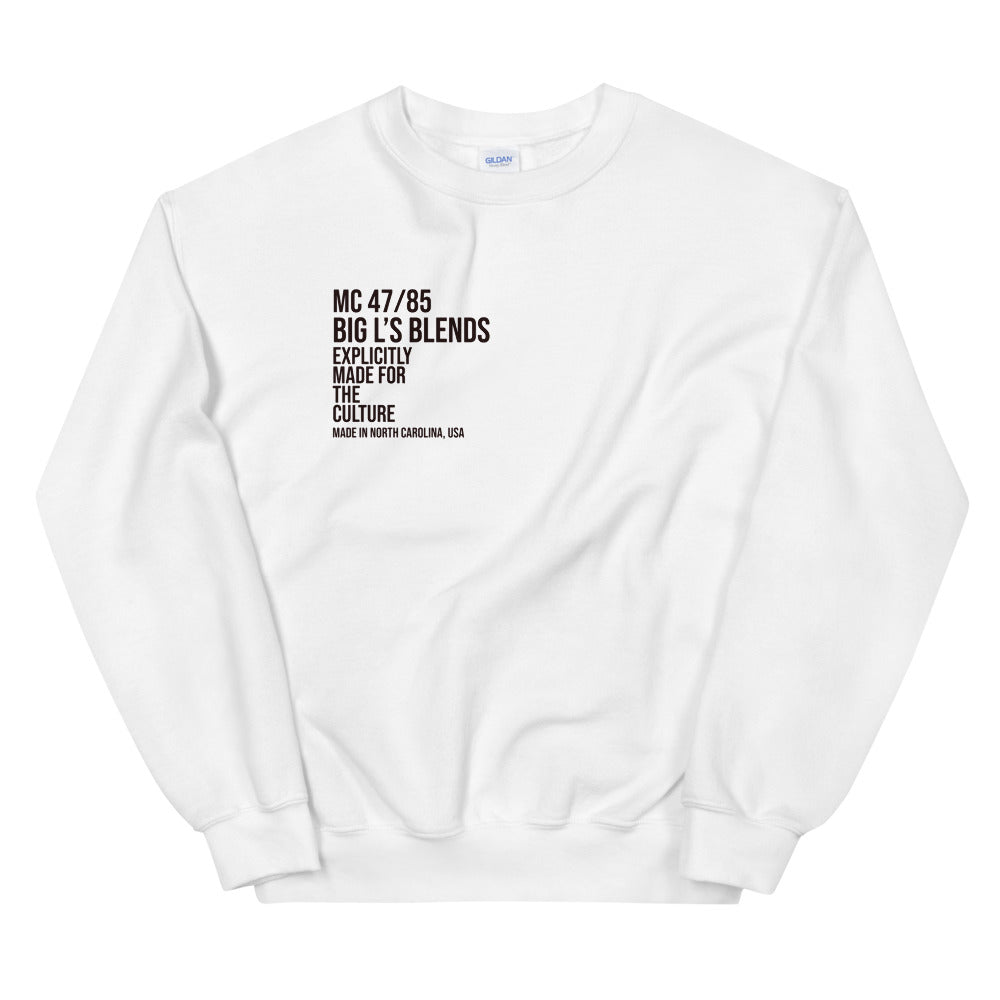Merch- BLB For The Culture Sweatshirt